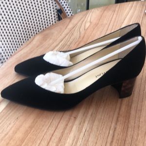BNW (box) Sarah Flint Emma Black Suede Heels Size 41